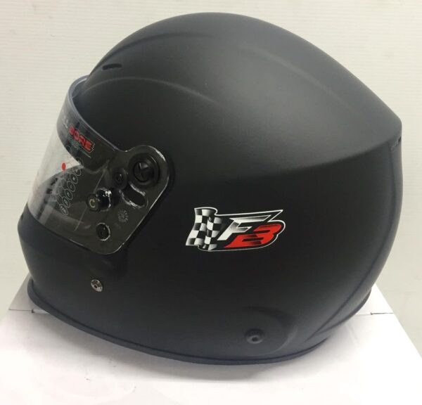 FULL BORE HELMET MATT BLACK | Parr Motorsports